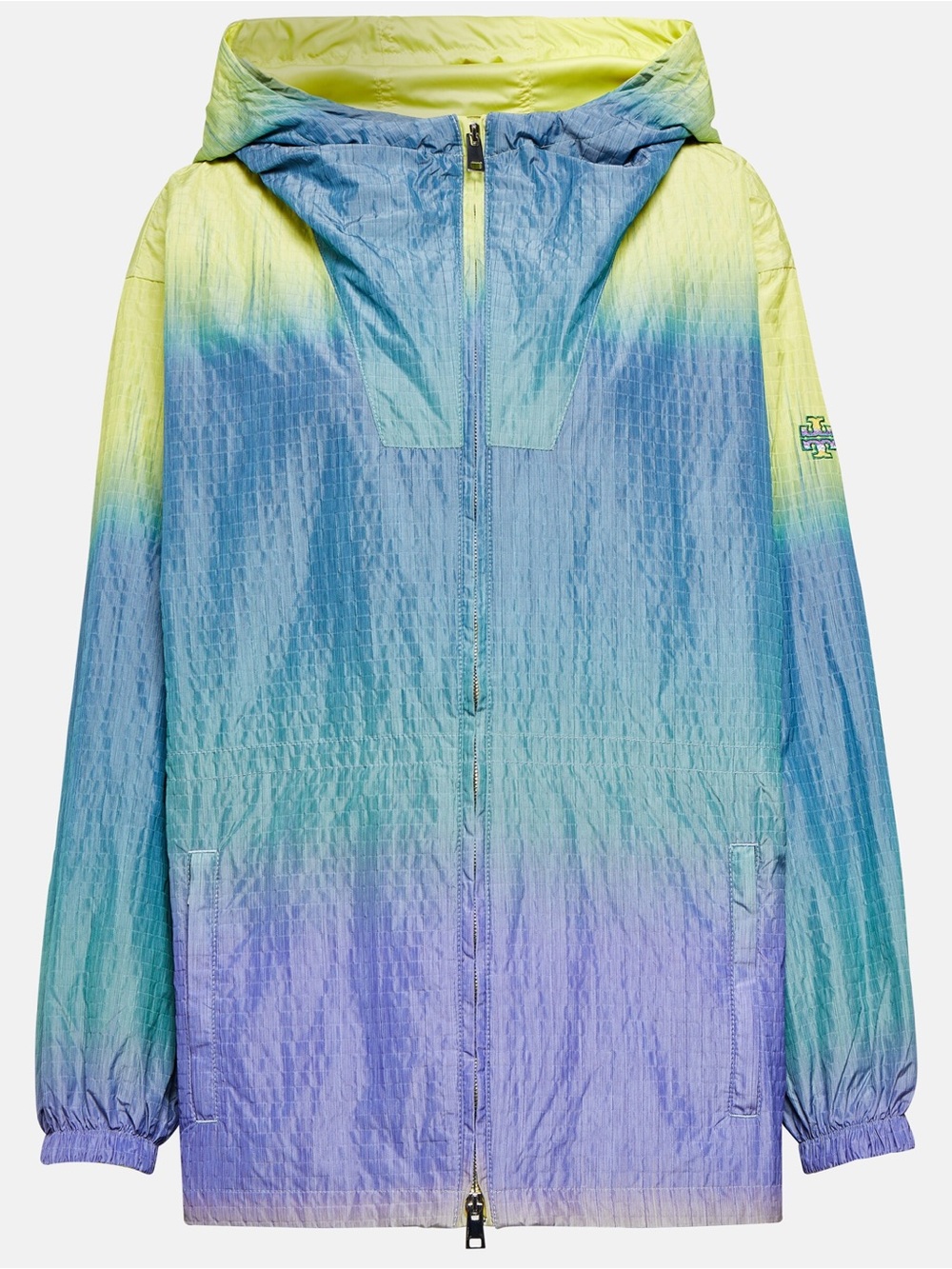 Tory Burch Ripstop Gradient Anorak Windbreaker - Picture 5 of 11